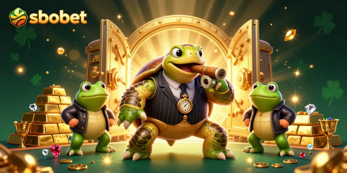 SboBet's online betting experience showcased with dynamic gaming elements and vibrant characters.